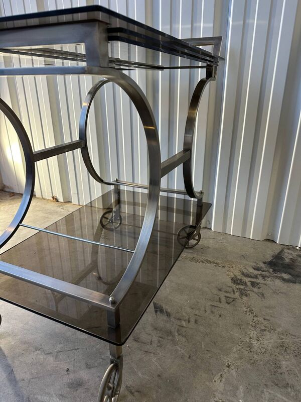 Desserte en métal années 70