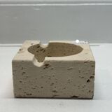 Travertine ashtray