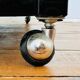 Trolley, occasional piece of furniture on vintage wheels