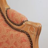 Paire de fauteuils bergère de style Louis XV
