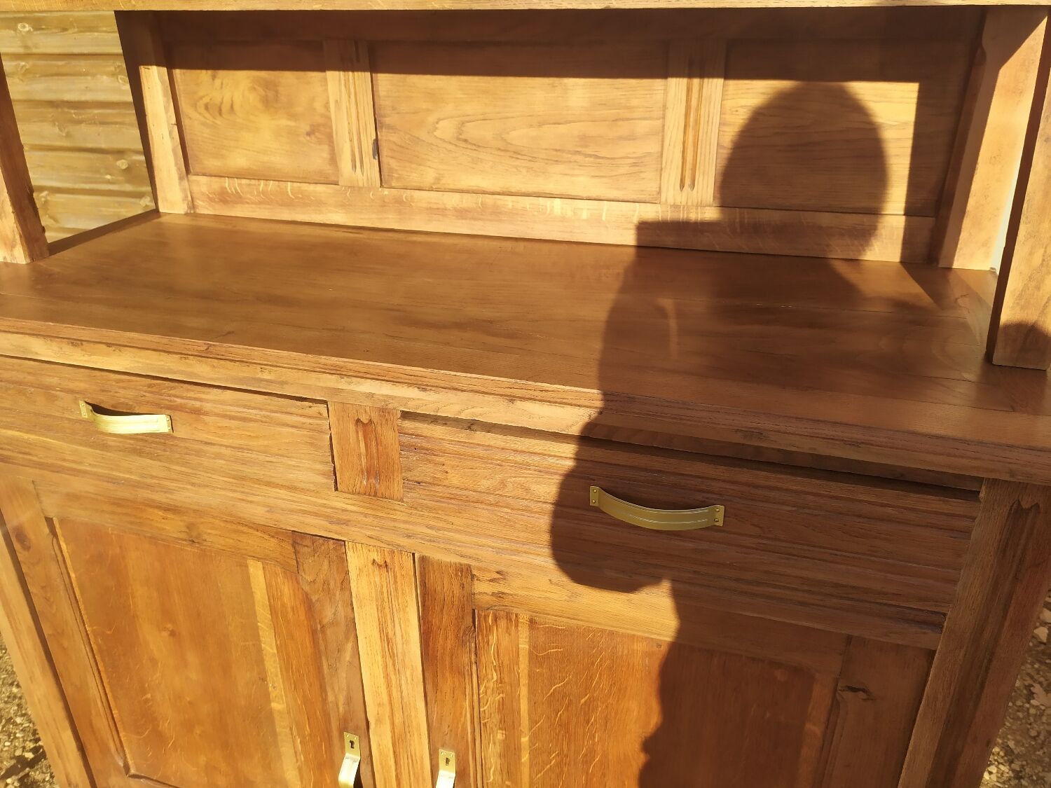 Wooden sideboard