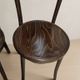 Set of 4 ton wooden dining chairs, 20th century, czechoslovak, 90 × 46 cm