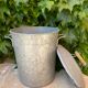 Old zinc washing machine XL