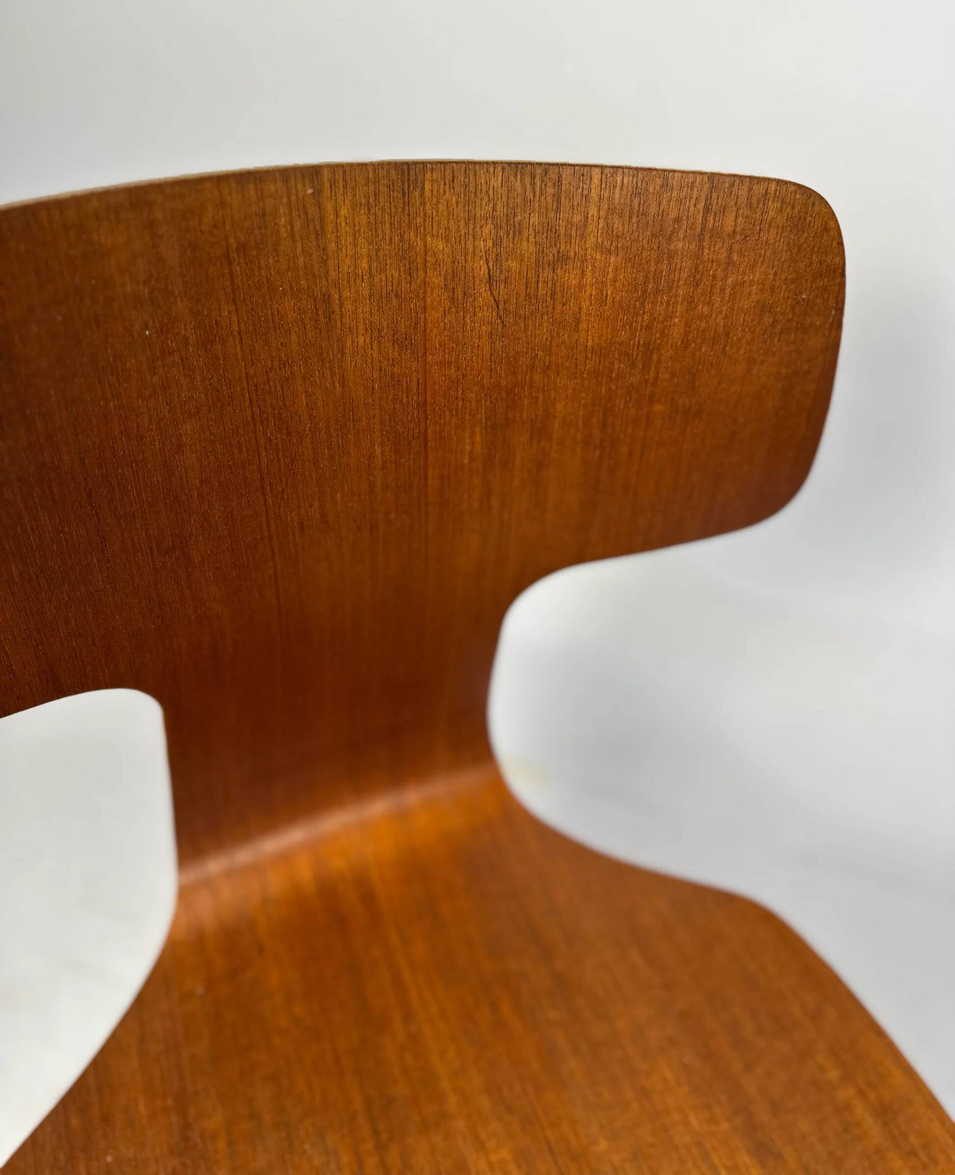 Vintage office chair 3113 by Arne Jacobsen for Fritz Hansen (1971)