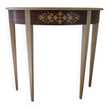 half-moon console