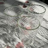 Handblown Venetian Tumbler Glass in Green