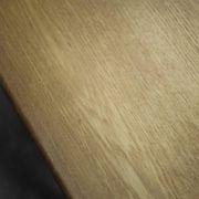 Vintage Mid-Century Scandinavian Modern Low Brown Oak Coffee Table