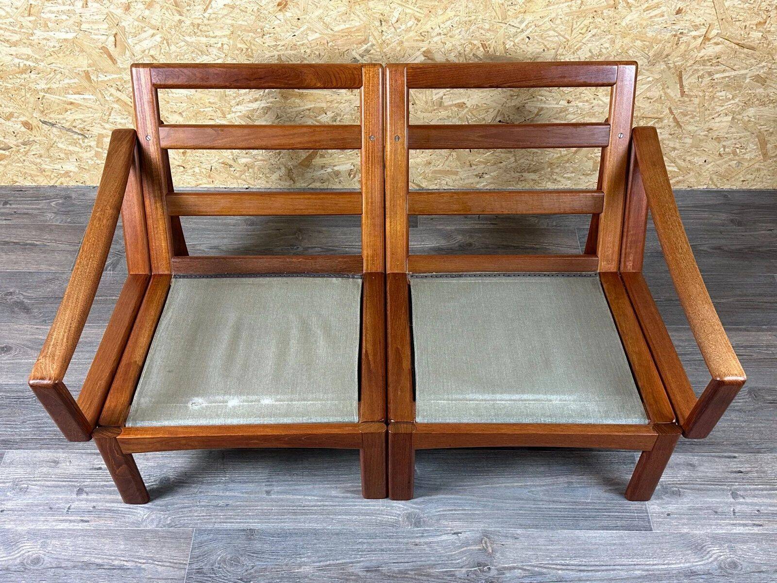 1960s/70s Teak 2-seater sofa by Glostrup Møbelfabrik Denmark Design