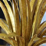 Wheat ear golden chandelier 5 branches.