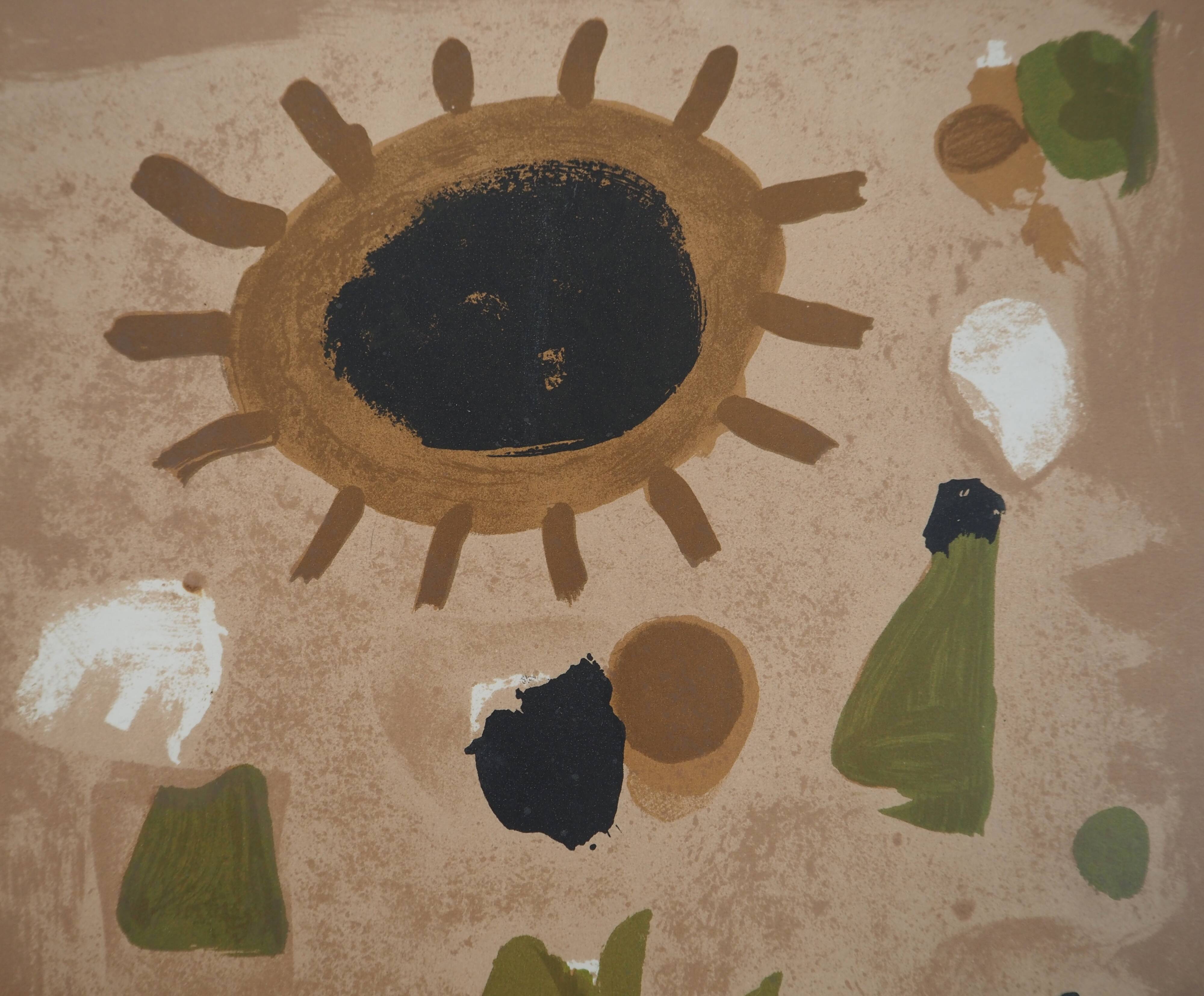 Roger Bissiere: Sunny Landscape - Original Lithograph