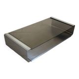 Vintage coffee table by François Monnet, Kappa edition, 1970