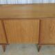 Minister's desk 1960s light oak