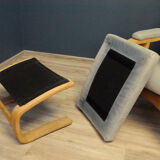 Fauteuil avec repose-pieds Skippers Mobler