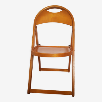 Thonet folding chair in light wood