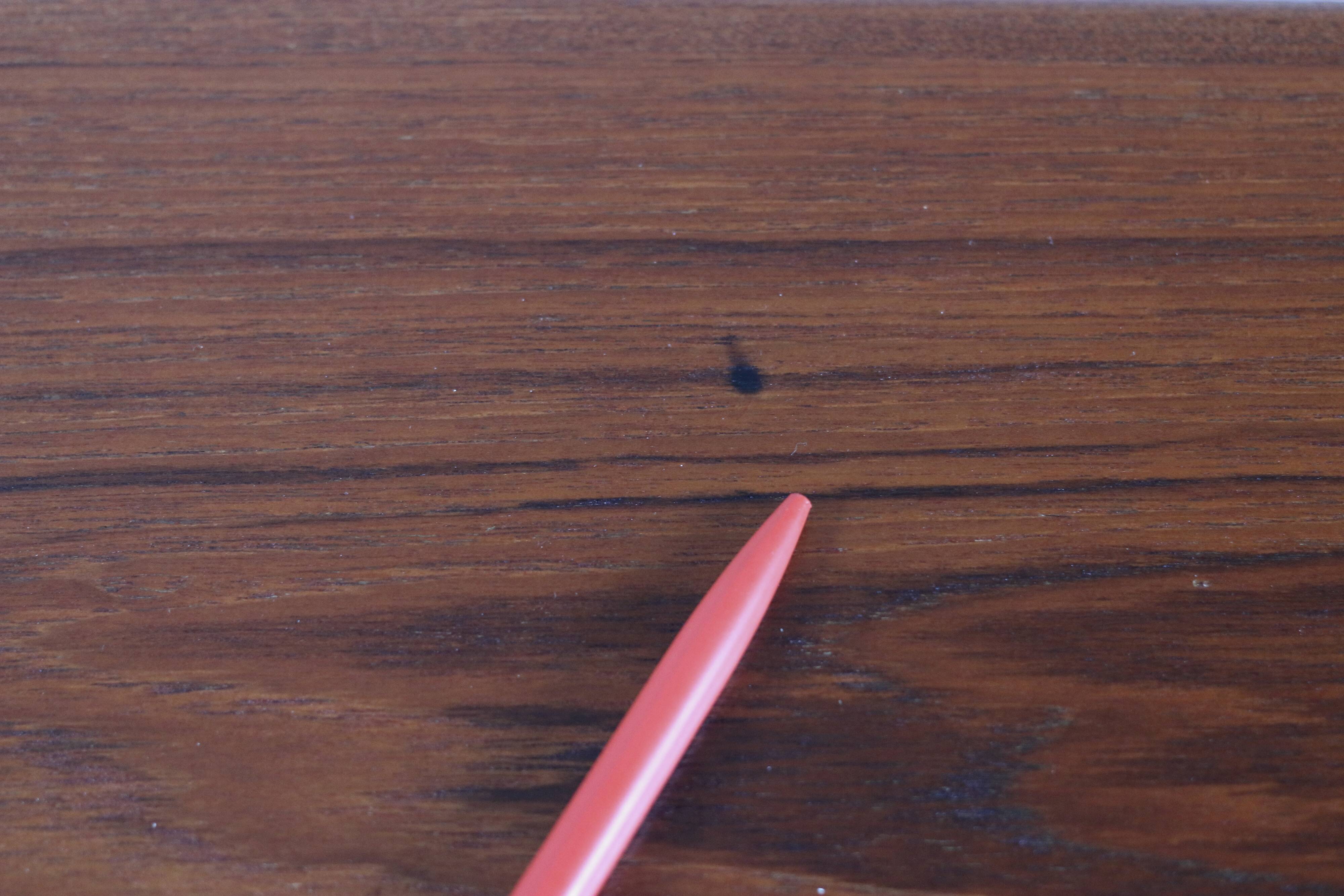 Vintage Scandinavian teak coffee table Trioh 1960s