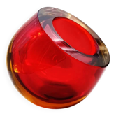 1960s Rare Ashtray in Murano Glass by Flavio Poli for Seguso.