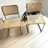 Cesca B32 chairs by Marcel Breuer