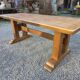 Oak farmhouse table