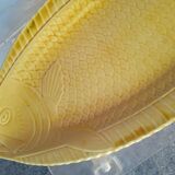 Sarreguemines fish dish vintage ep 1960