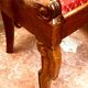 Suite de six chaises gondoles en acajou et placage XX siècle