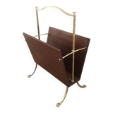 Magazine rack with claw feet. Maison Jansen