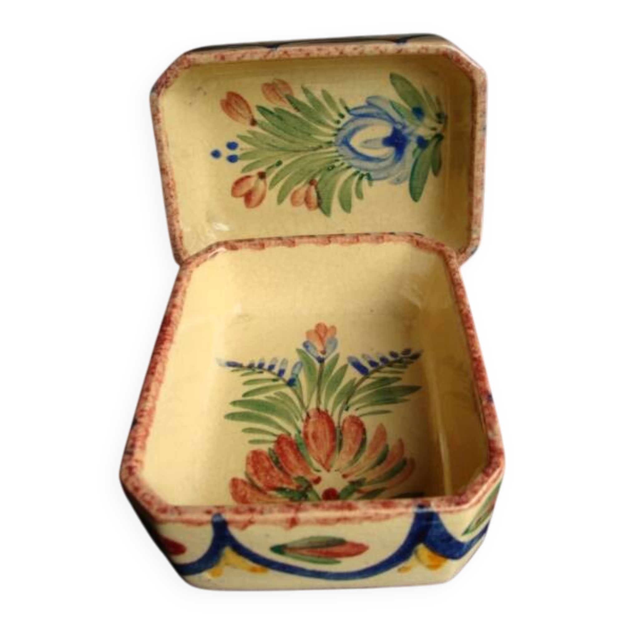 Rectangular HB Quimper trays