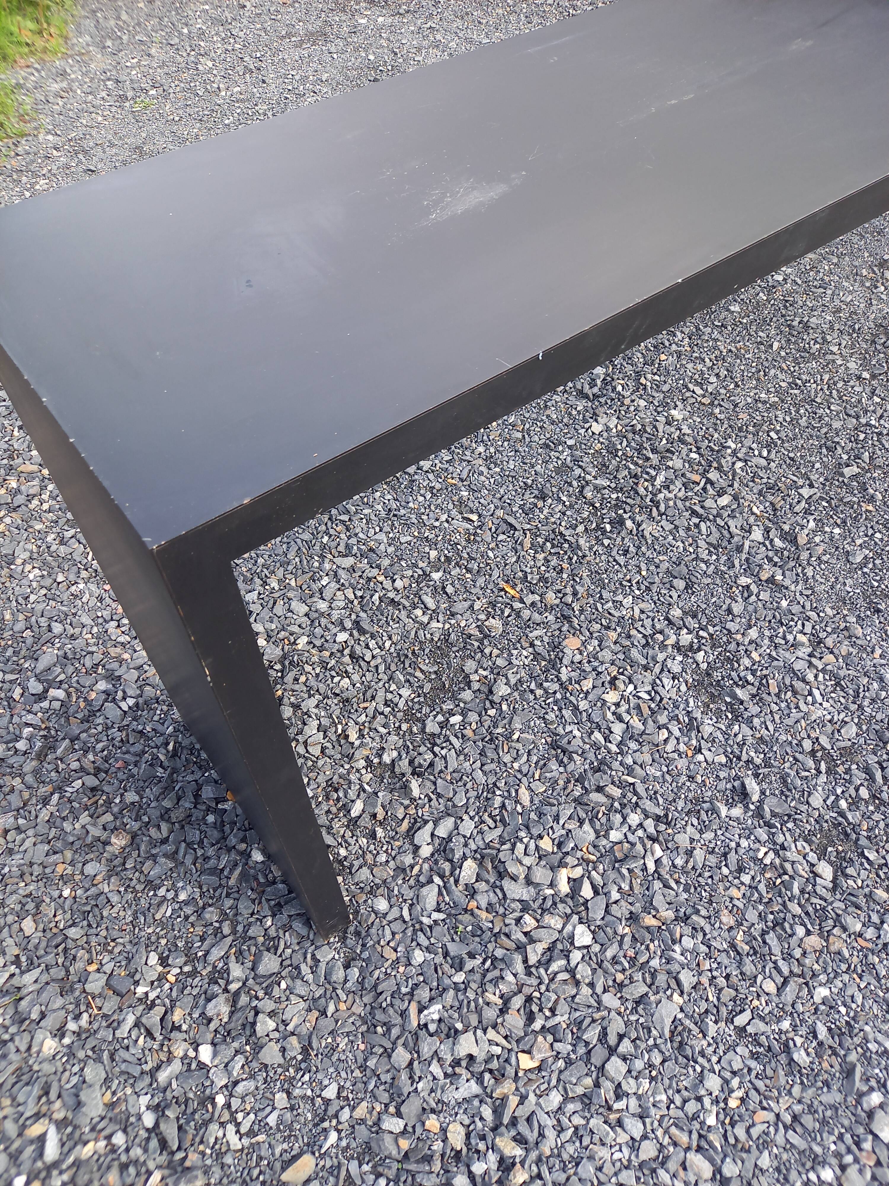 Metal industrial console