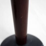 Pair of wood and stone candlesticks