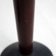 Pair of wood and stone candlesticks