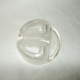 Cast glass pepper shaker