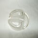 Cast glass pepper shaker