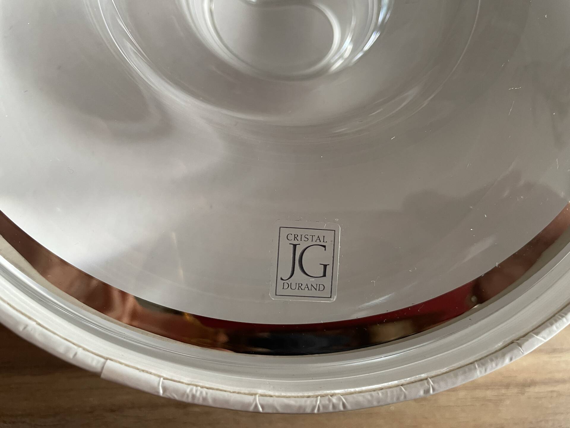 Crystal ashtray and pocket tray
