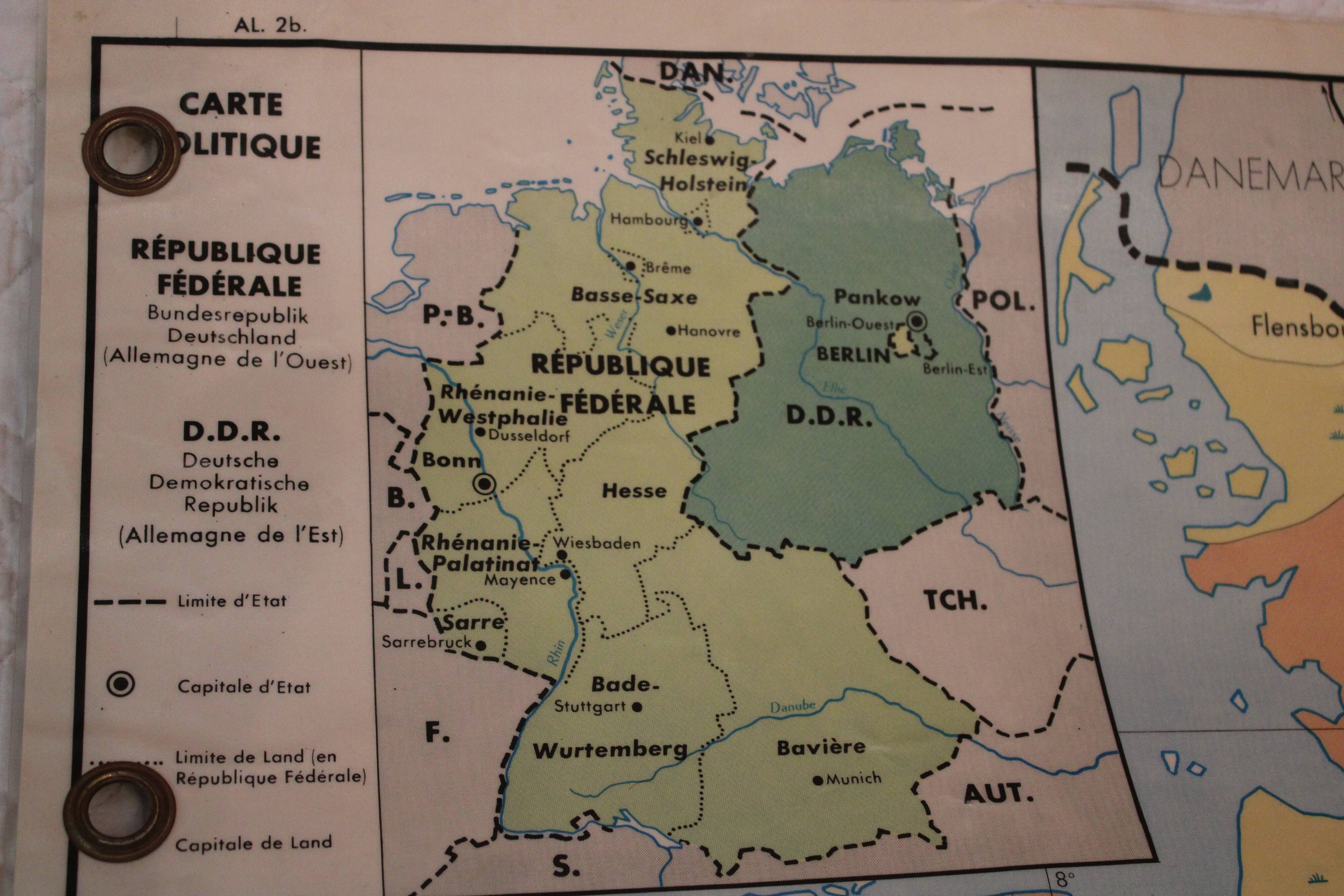 Old frg/gdr school map