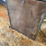 Vintage barber's triptych mirror