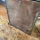 Vintage barber's triptych mirror