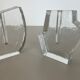 Ensemble de 2 vases en verre de roche « brutalistes », Allemagne 1970