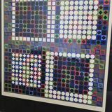 Victor Vasarely (1906-1997) - Kinetic Composition - Signed silkscreen print