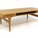 Oak coffee table, Johannes Andersen, Trensum, Denmark, 1960