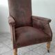 Fauteuil anglais entièrement restauré