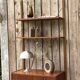 Teak wall desk, 1960
