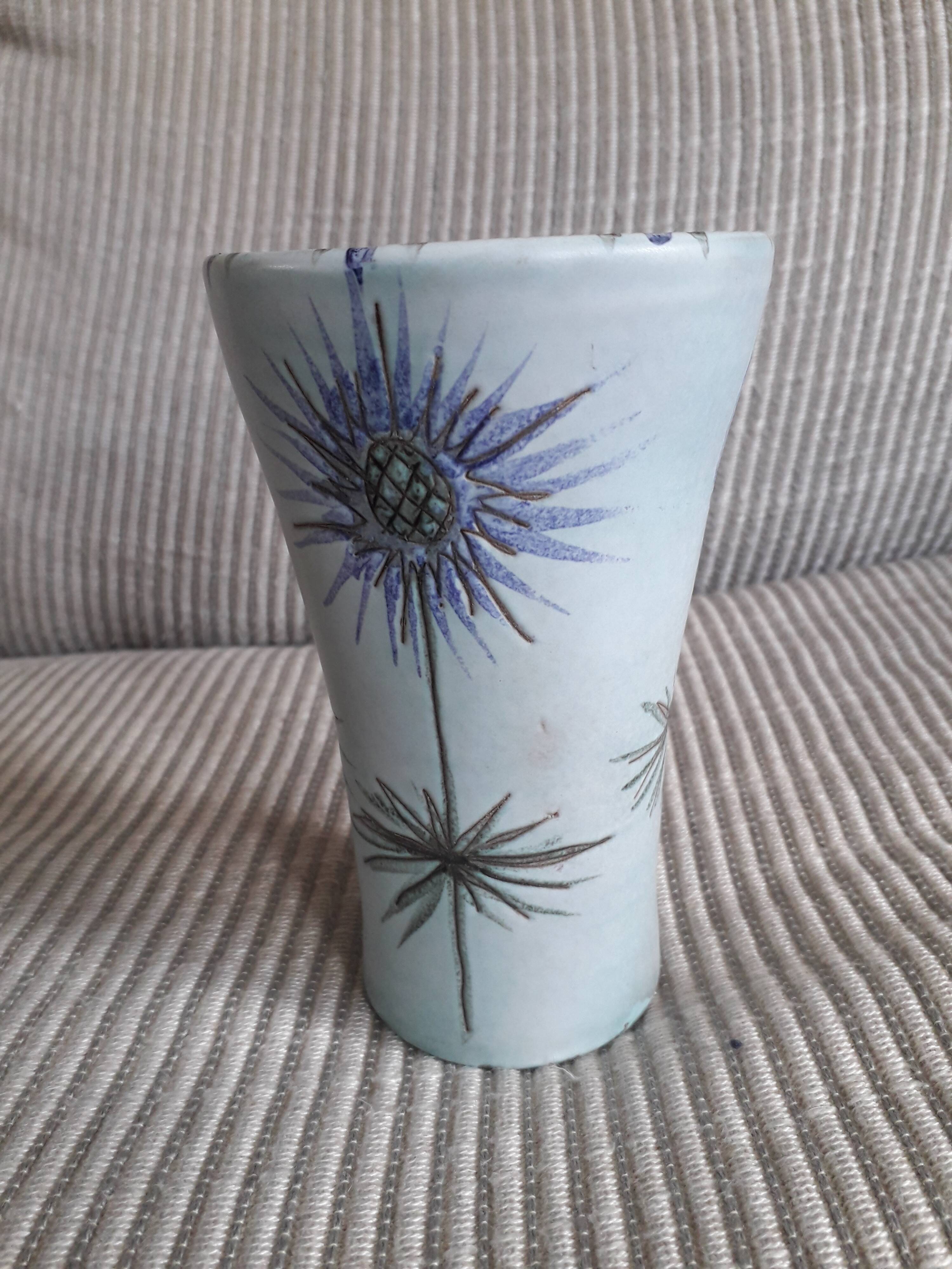 Vintage vase signed Savoie