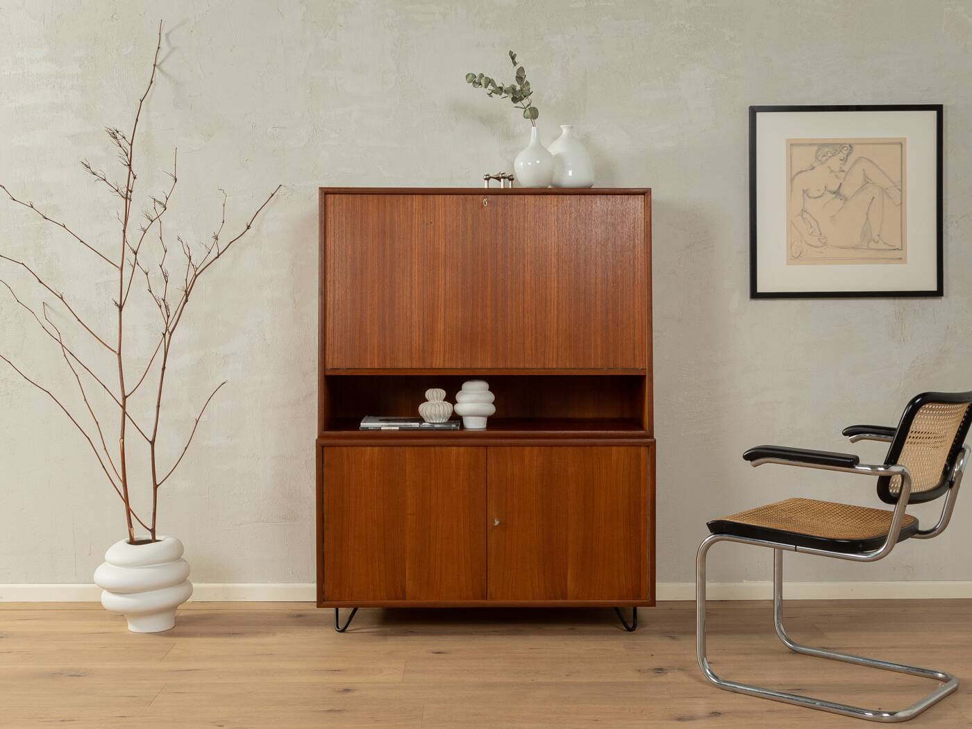 1960s secretary by WK Möbel