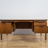 Mid-century teak desk by Sten Blomberg for Seffle Möbelfabrik, Sweden, 1960s