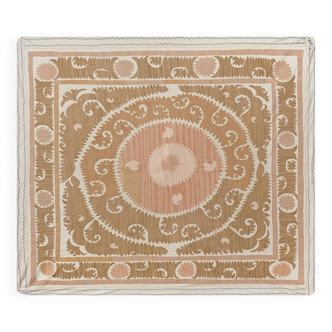 Tapis noué à la main, tapis turc vintage 134x151 cm