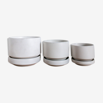 Midcentury flower pots by Richard Lindh for Arabia