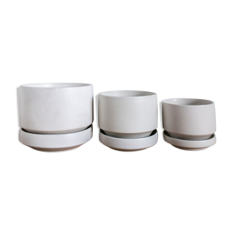 Midcentury flower pots by Richard Lindh for Arabia
