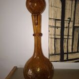 Biot blown glass bottle (50 cm)
