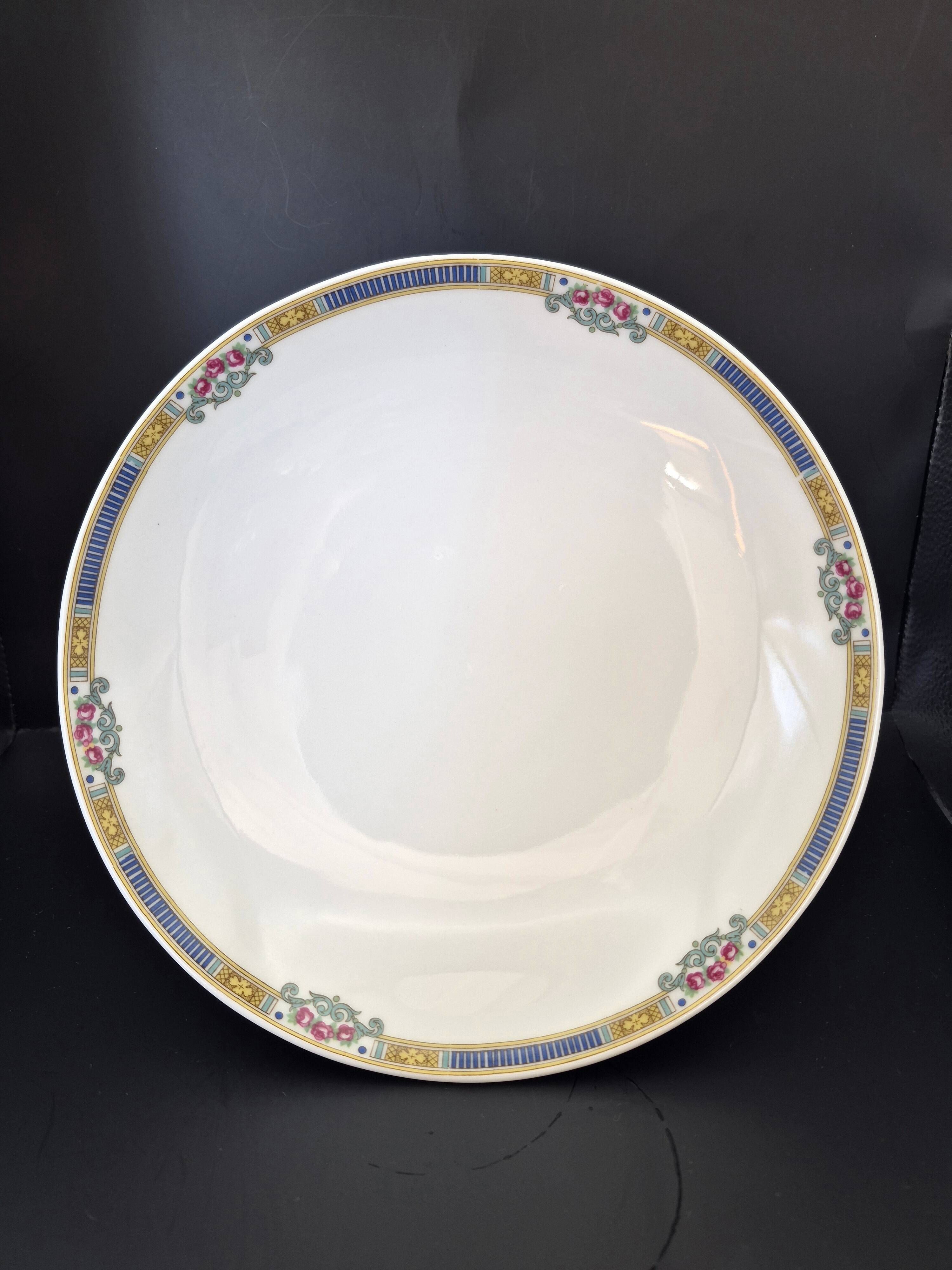 Compotier en porcelaine fine de Limoges Bernardaud & Cie – Art Déco – A712