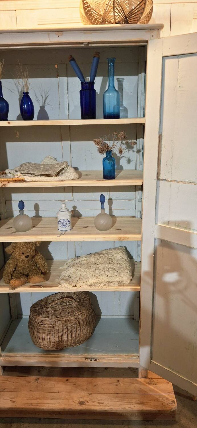 Antique pine wardrobe
