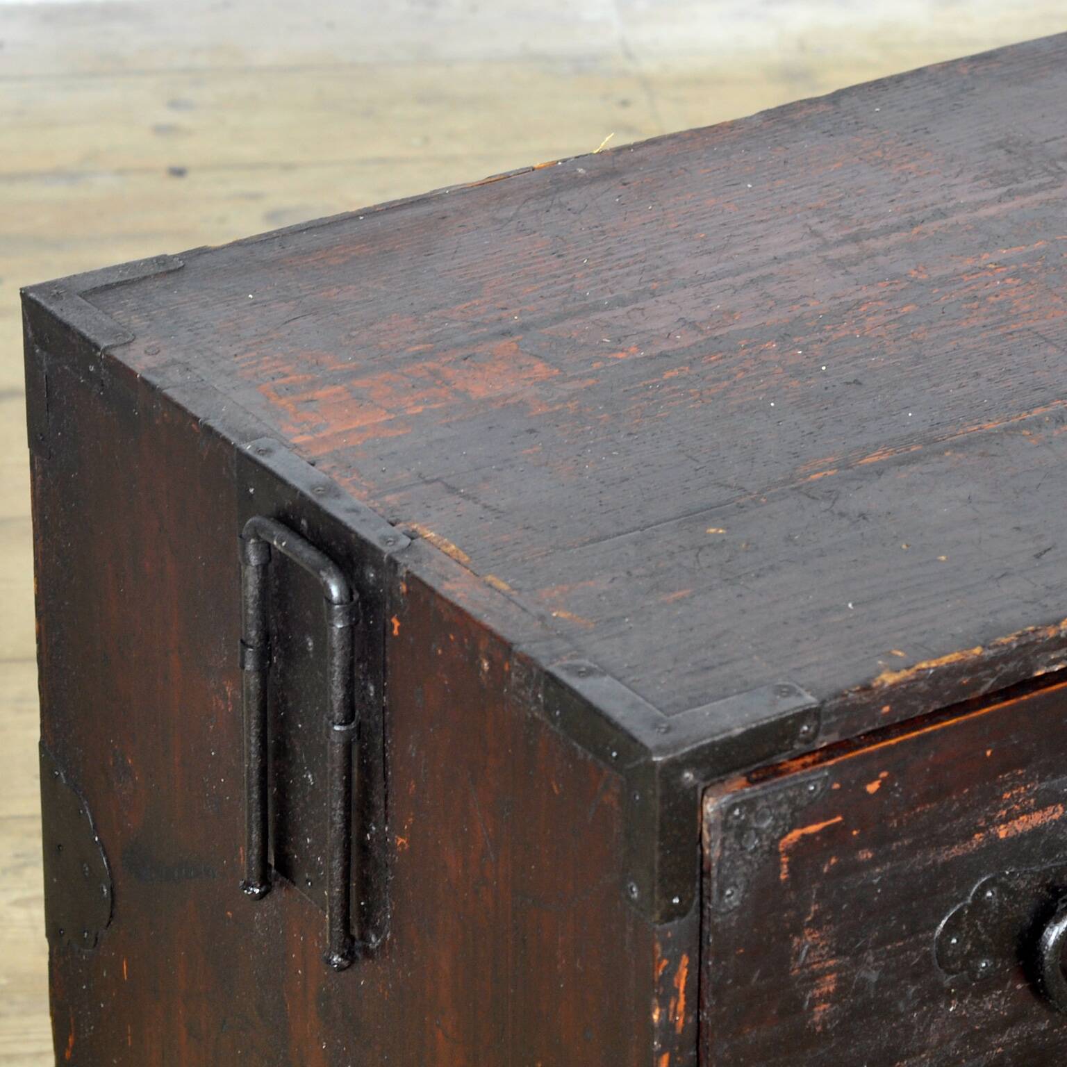 Japanese Tansu chest of drawers, circa 1890